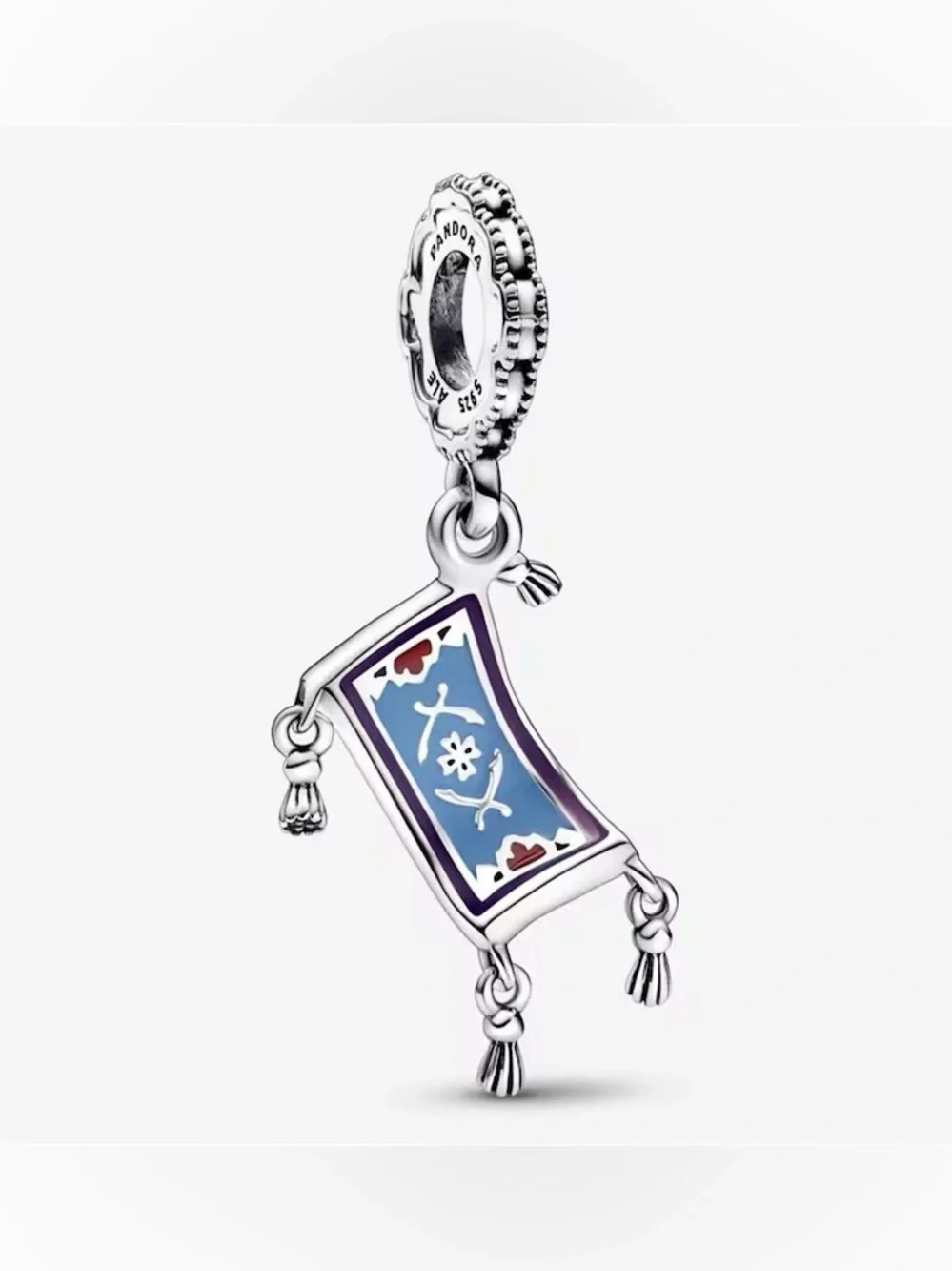 New Pandora Disney Aladdin Magic Carpet Dangle Charm